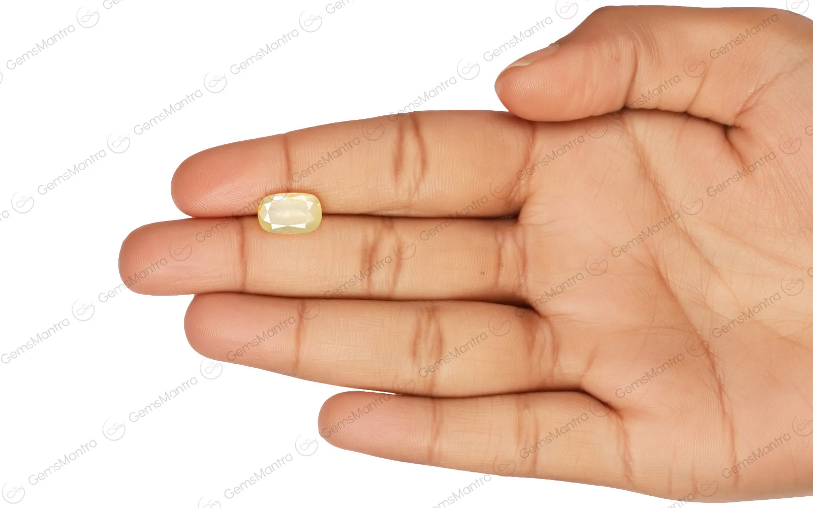 Yellow Sapphire (Pukhraj) – 4.44 Carat / 4.9 Ratti [GM02524] - Image 3