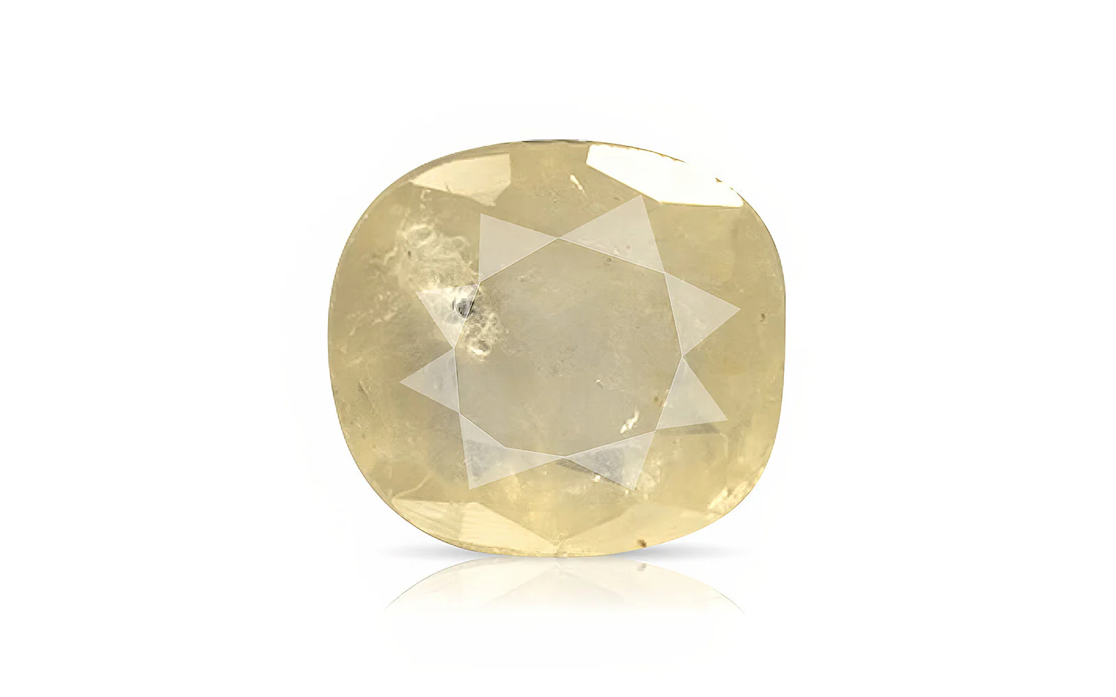 Yellow Sapphire (Pukhraj) – 3.82 Carat / 4.2 Ratti [GM03297]