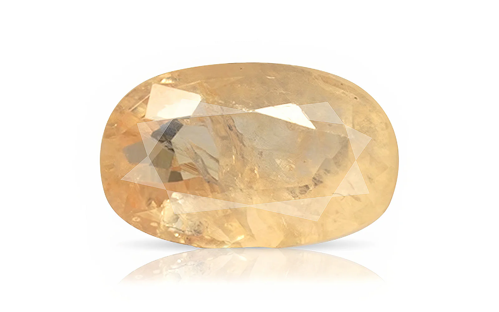 Yellow Sapphire (Pukhraj) – 4.58 Carat / 5 Ratti [GM03303]