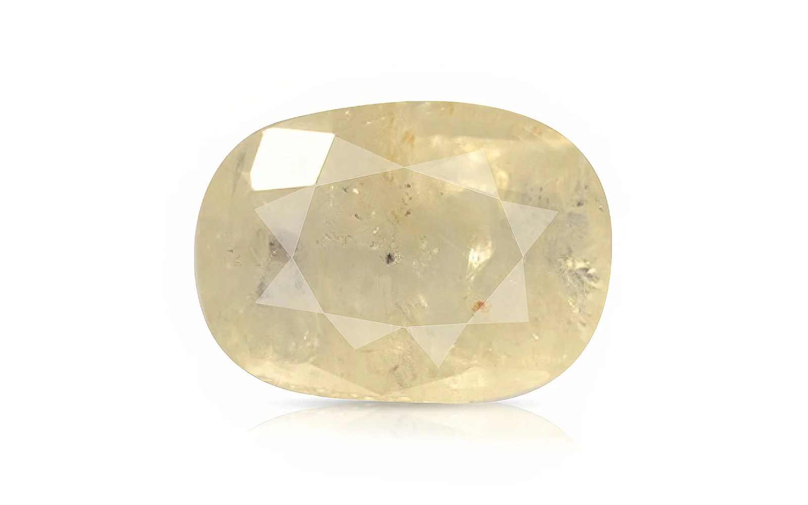 Yellow Sapphire (Pukhraj) – 4.22 Carat / 4.6 Ratti [GM03308]