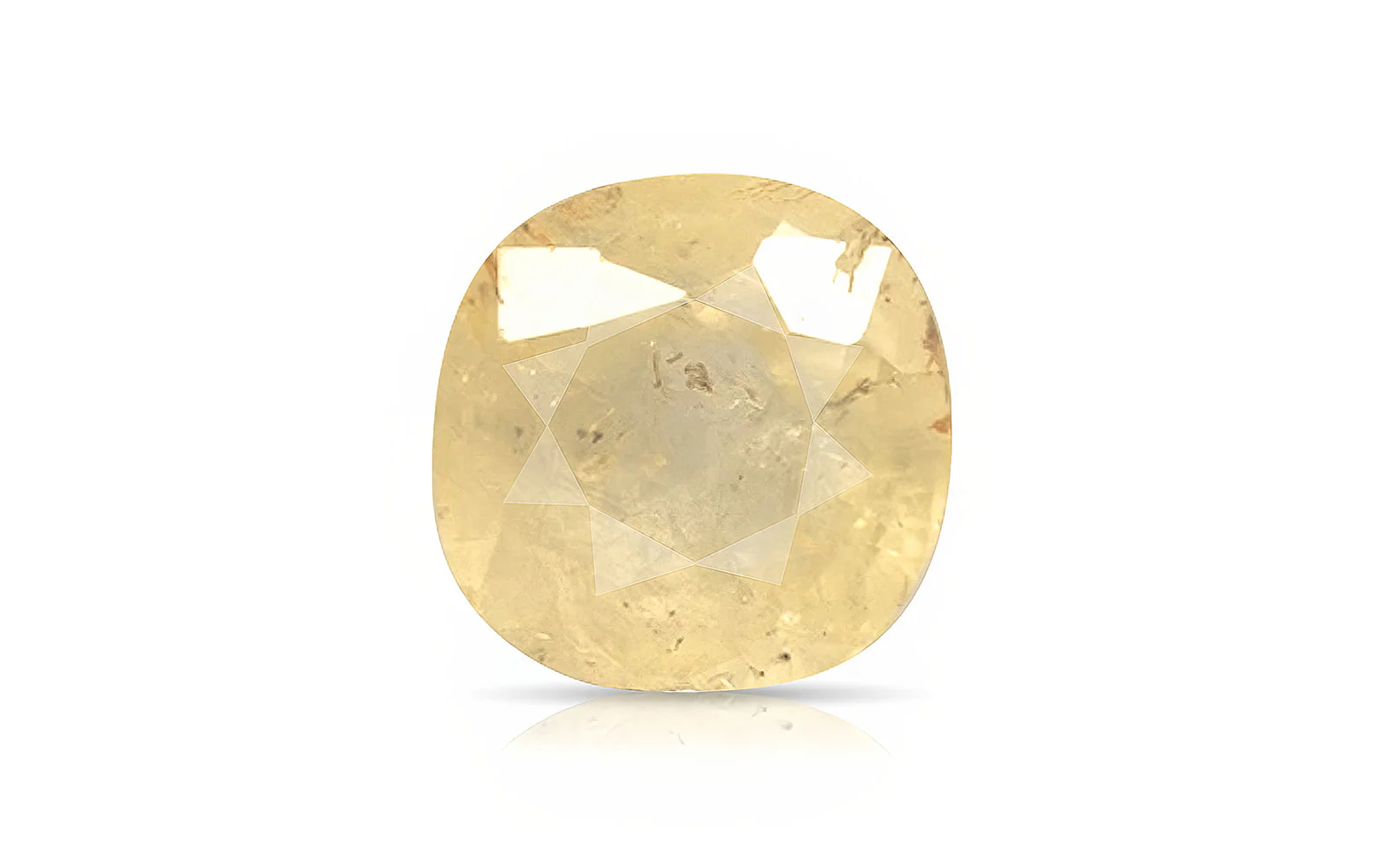 Yellow Sapphire (Pukhraj) – 3.85 Carat / 4.2 Ratti [GM03313]