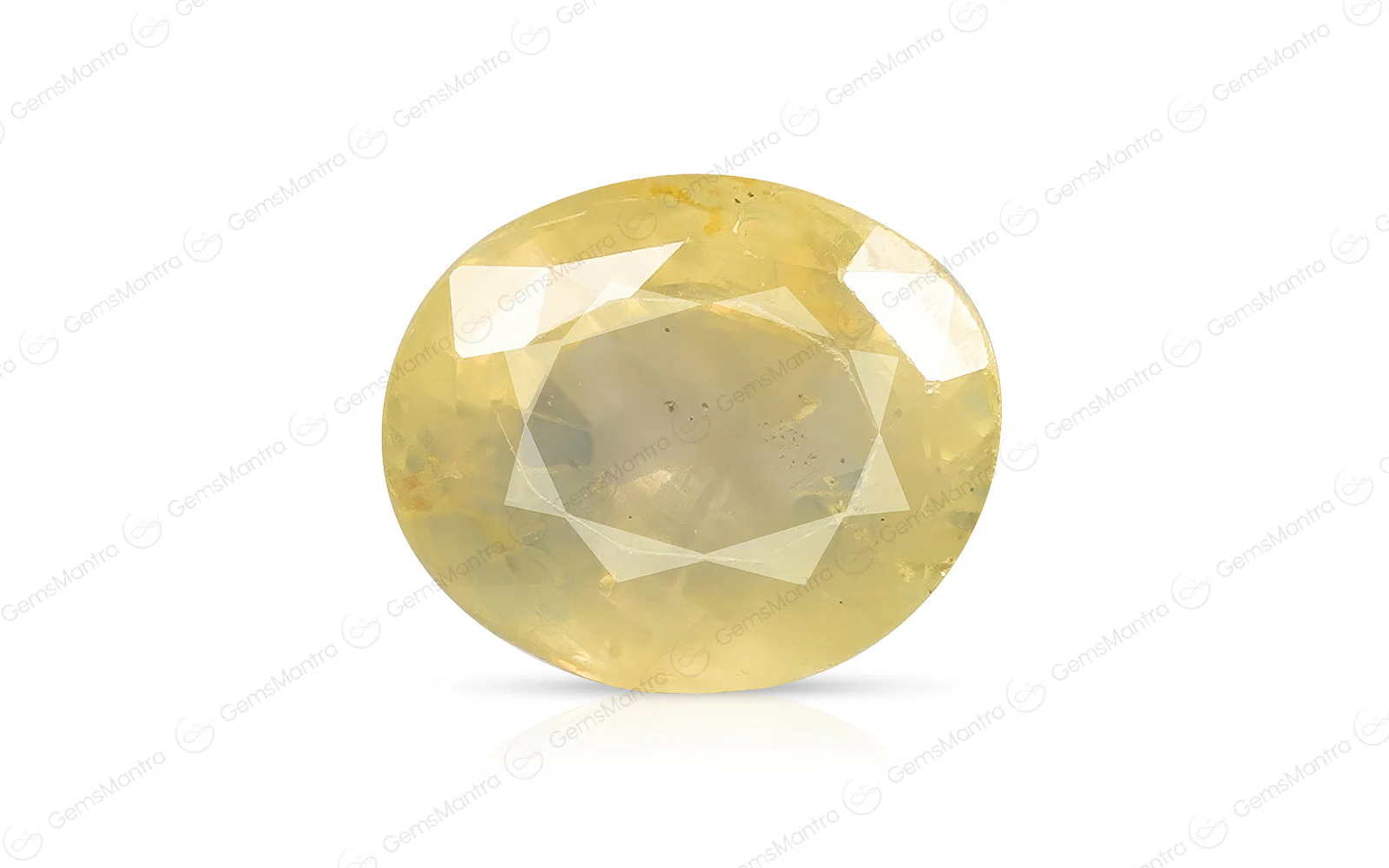Yellow Sapphire (Pukhraj) – 4.55 Carat / 5 Ratti [GM08050]