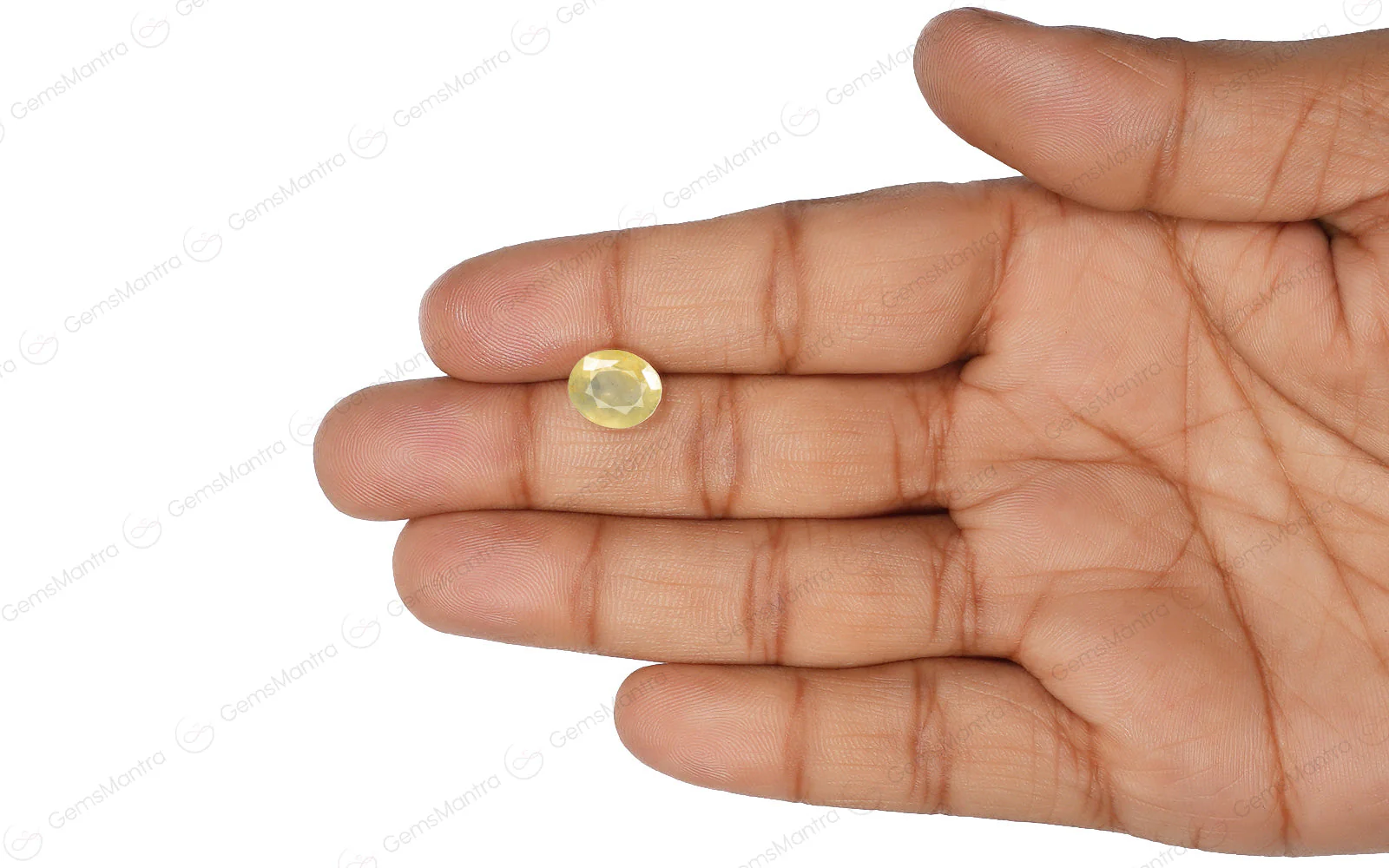 Yellow Sapphire (Pukhraj) – 4.55 Carat / 5 Ratti [GM08050] - Image 3