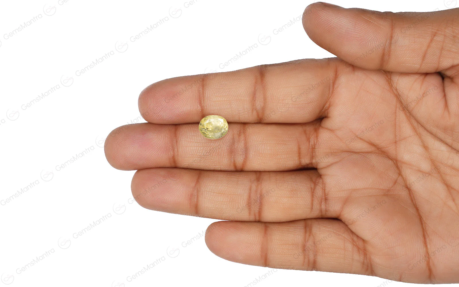 Yellow Sapphire (Pukhraj) – 4.46 Carat / 4.9 Ratti [GM08052] - Image 3