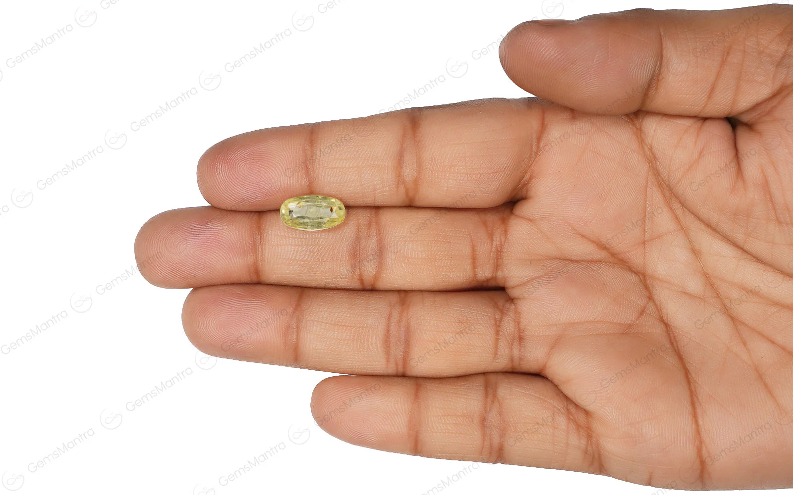 Yellow Sapphire (Pukhraj) – 3.75 Carat / 4.1 Ratti [GM08054] - Image 3