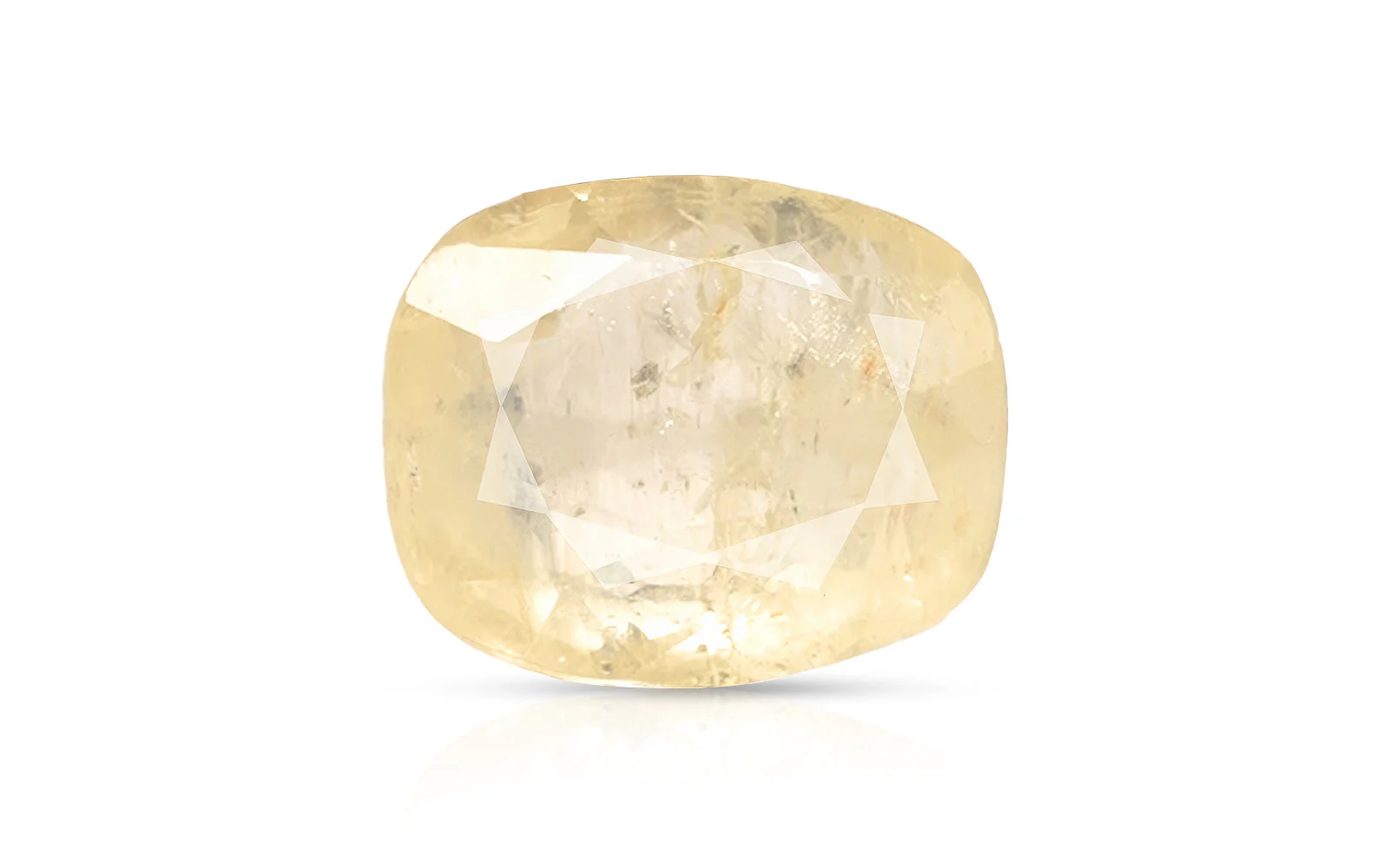 Yellow Sapphire (Pukhraj) – 9.15 Carat / 10.1 Ratti [GM08065]