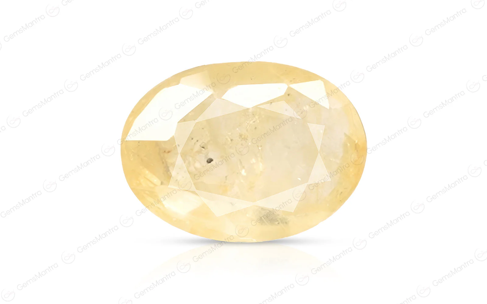 Yellow Sapphire (Pukhraj) – 6.21 Carat / 6.8 Ratti [GM08066]