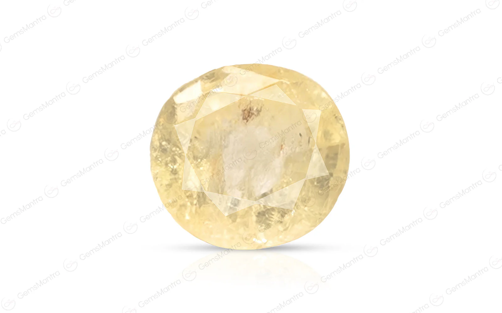 Yellow Sapphire (Pukhraj) – 4.68 Carat / 5.1 Ratti [GM08068]