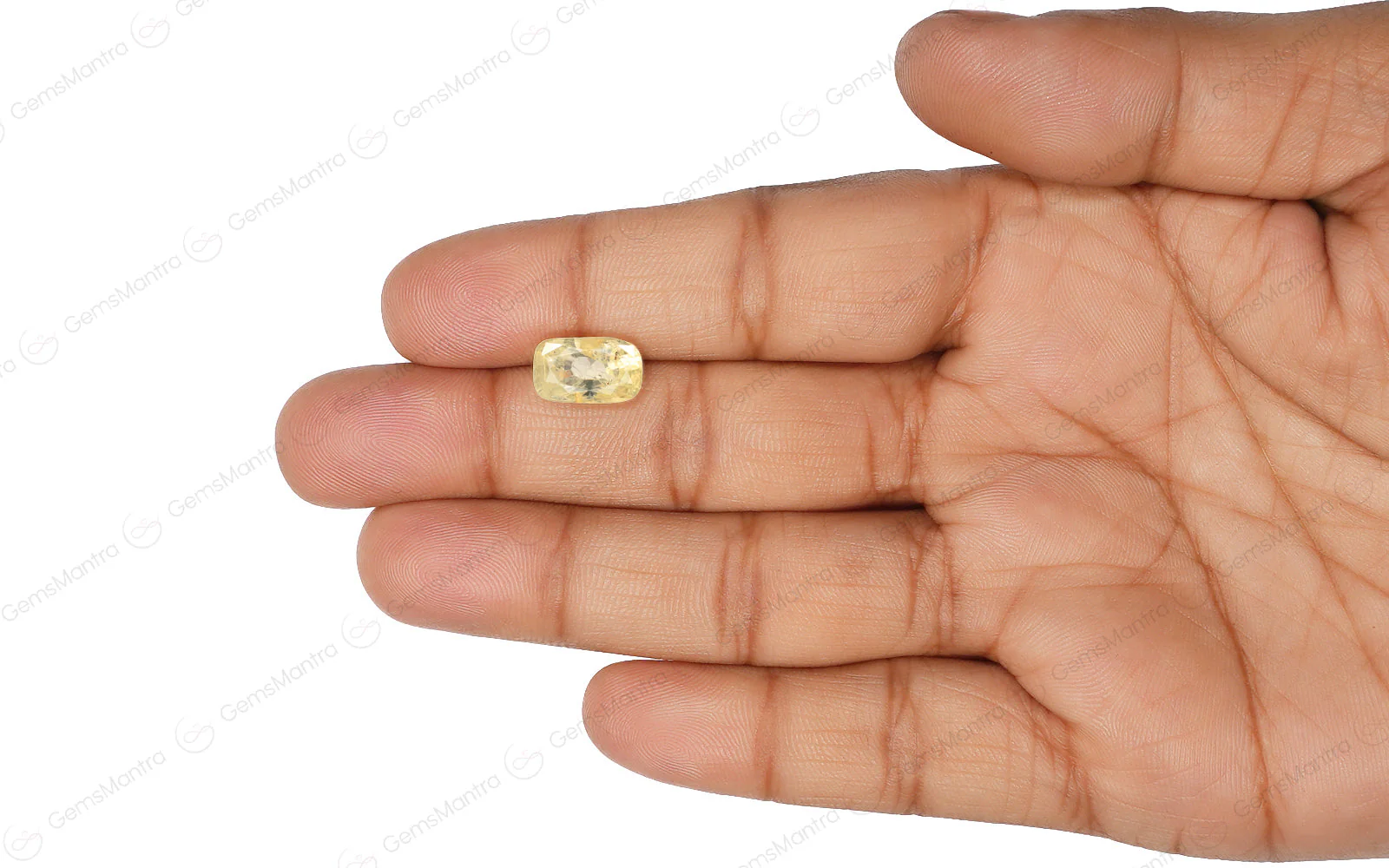 Yellow Sapphire (Pukhraj) – 4.62 Carat / 5.1 Ratti [GM08074] - Image 3