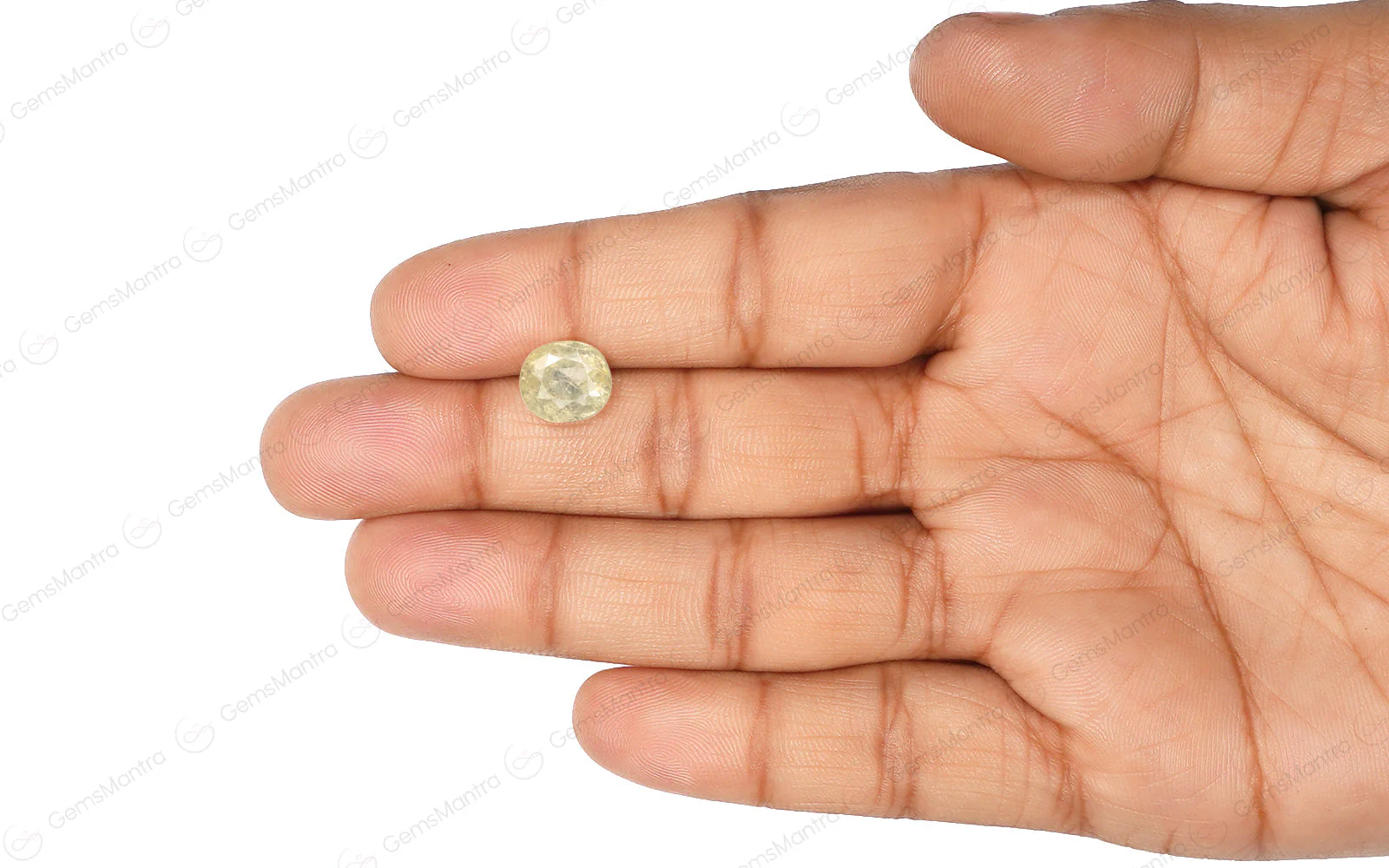 Yellow Sapphire (Pukhraj) – 4.67 Carat / 5.1 Ratti [GM08076] - Image 3