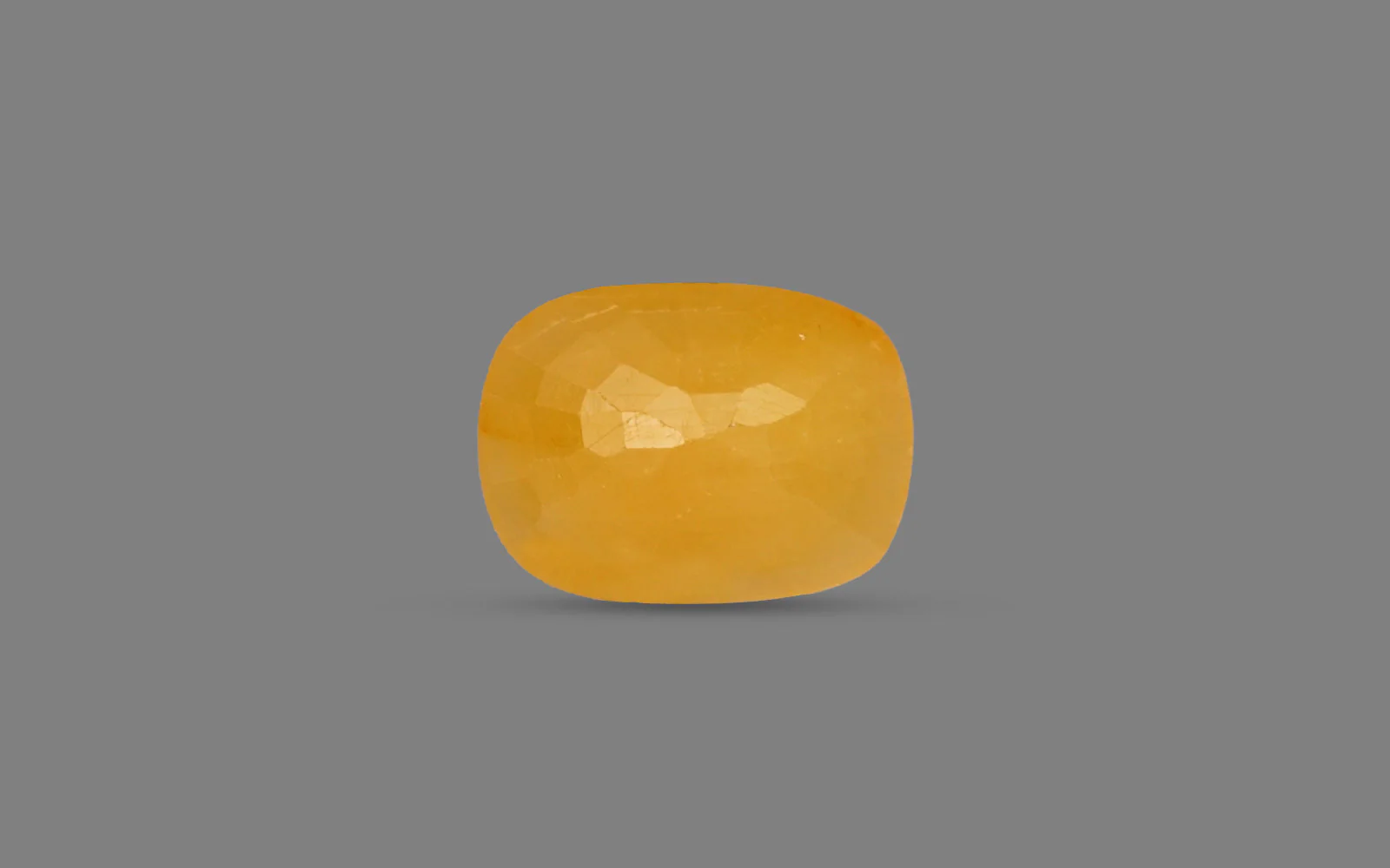 Yellow Sapphire (Pukhraj) – 7.38 Carat / 8.1 Ratti [GM09996] - Image 2