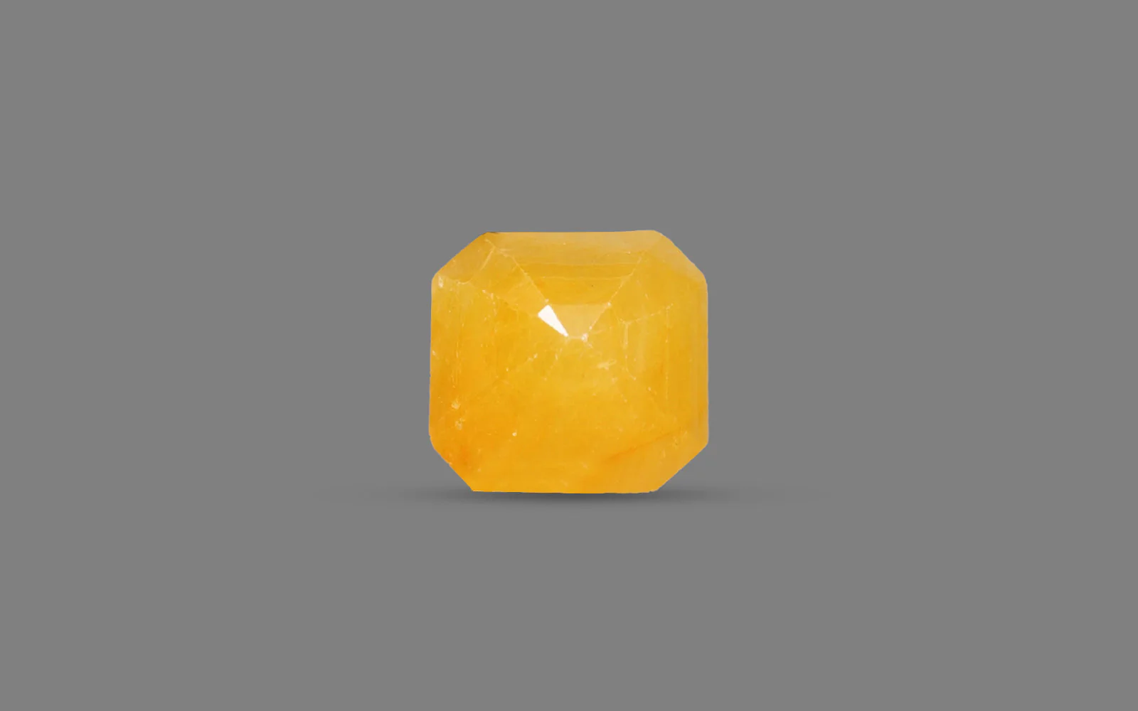 Yellow Sapphire (Pukhraj) – 8.25 Carat / 9.1 Ratti [GM09997] - Image 2