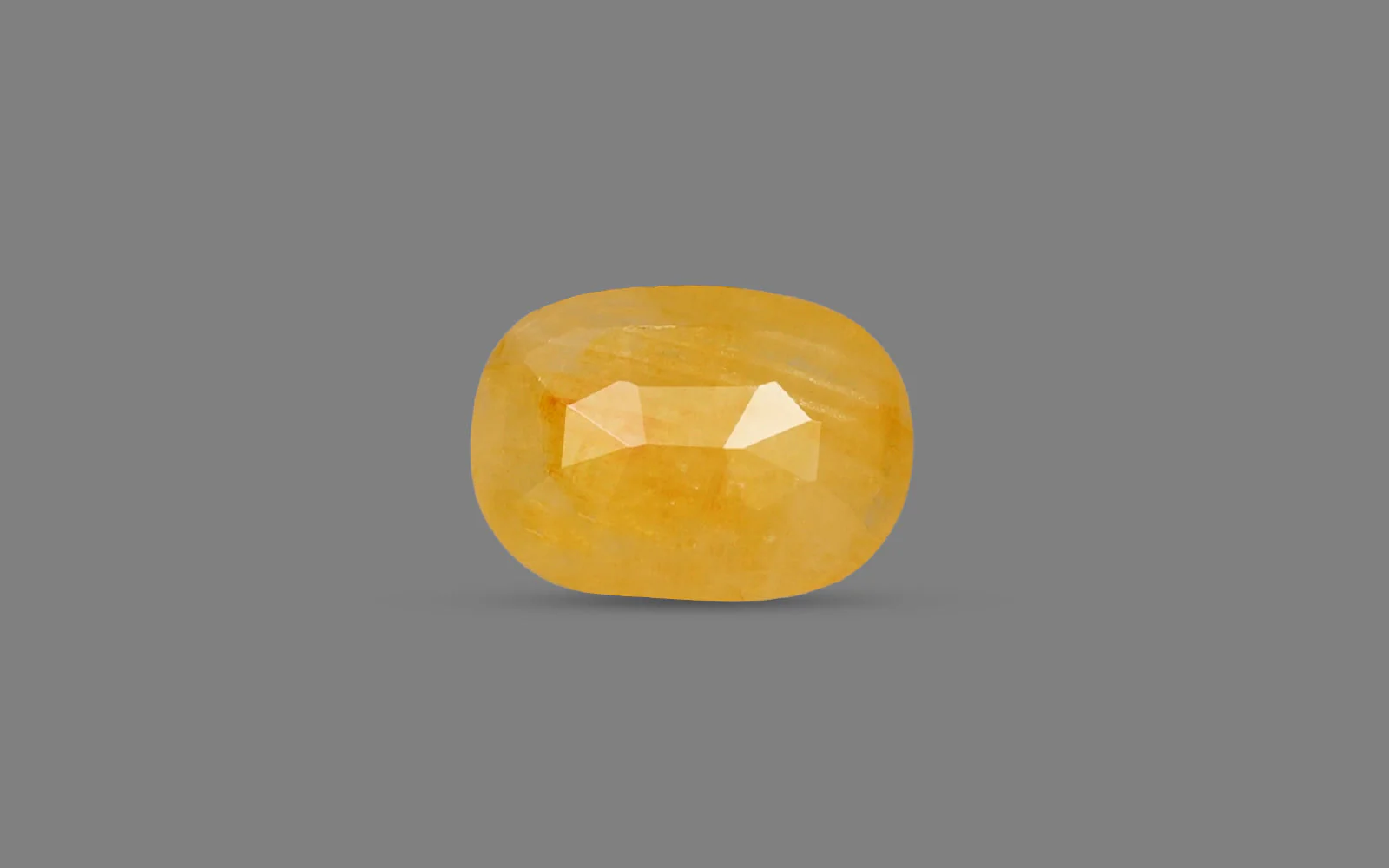 Yellow Sapphire (Pukhraj) – 7.99 Carat / 8.8 Ratti [GM10004] - Image 2