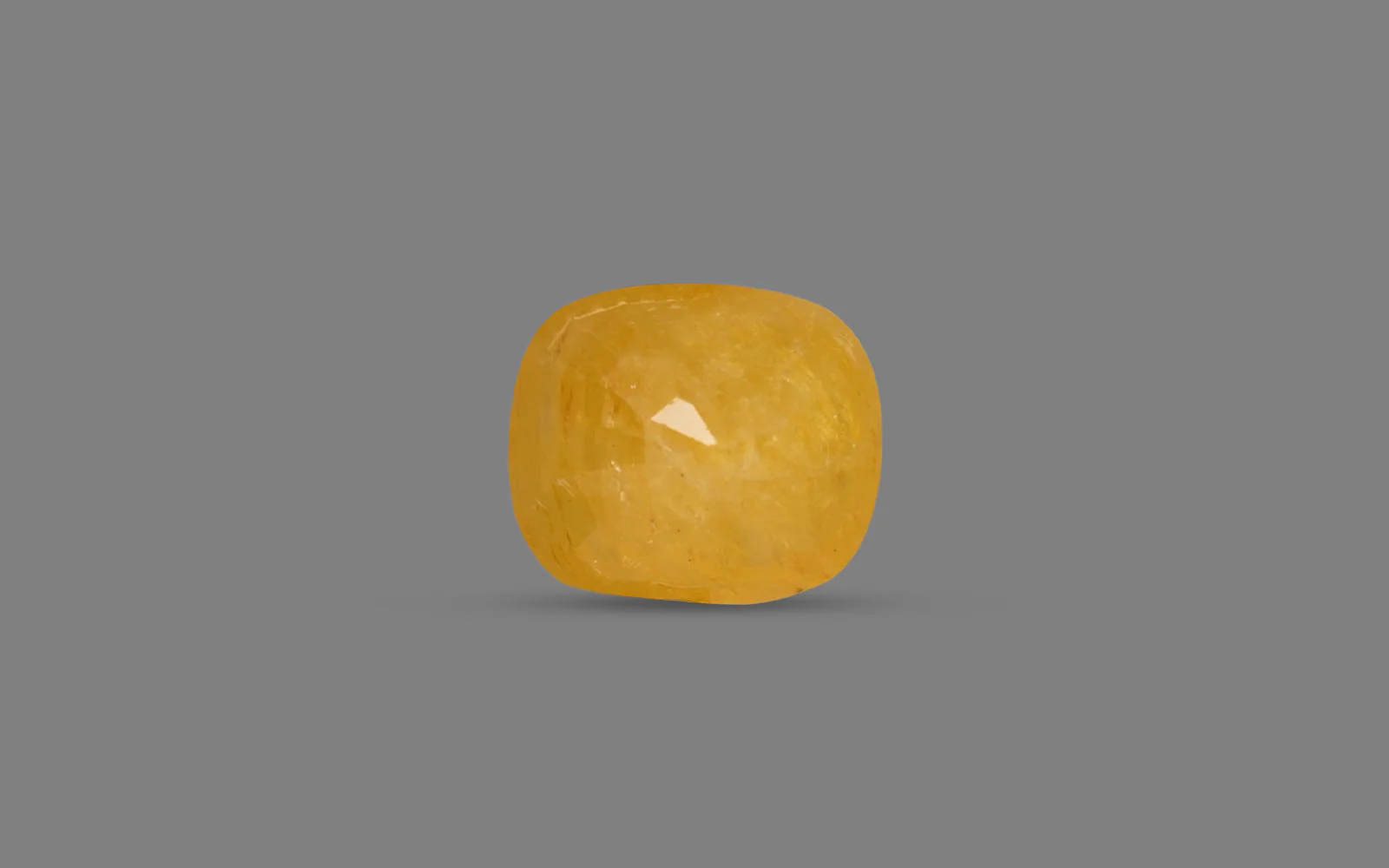 Yellow Sapphire (Pukhraj) – 7.73 Carat / 8.5 Ratti [GM10012] - Image 2