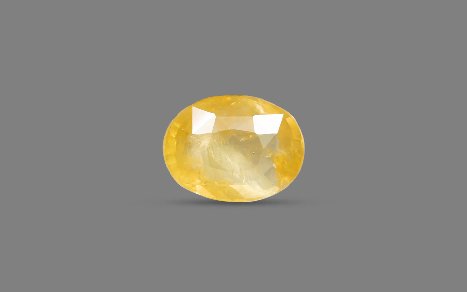 Yellow Sapphire (Pukhraj) – 5.50 Carat / 6.0 Ratti [GM10089]