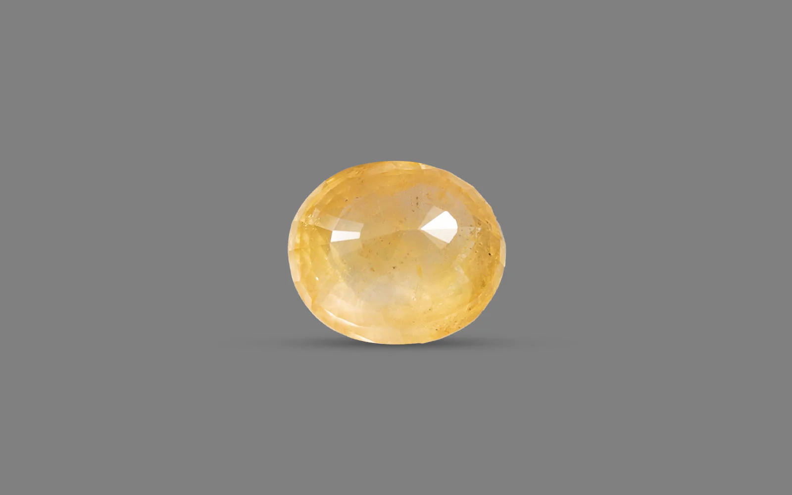Yellow Sapphire (Pukhraj) – 7.52 Carat / 8.3 Ratti [GM10091] - Image 2