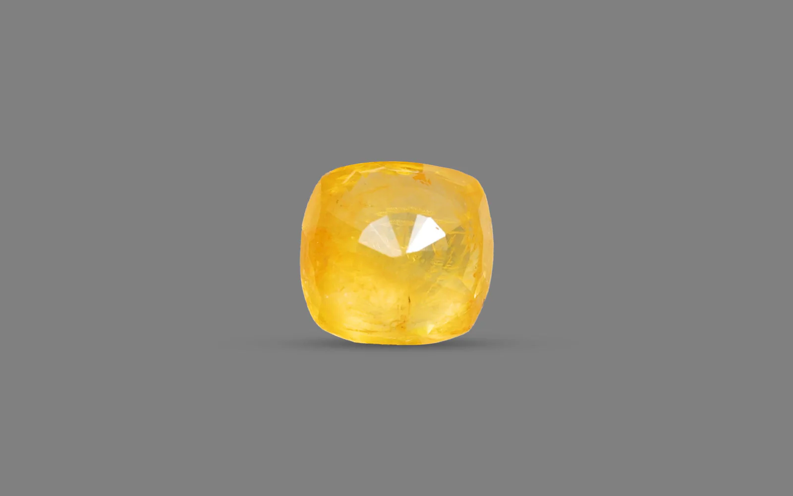 Yellow Sapphire (Pukhraj) – 8.76 Carat / 9.6 Ratti [GM10106] - Image 2