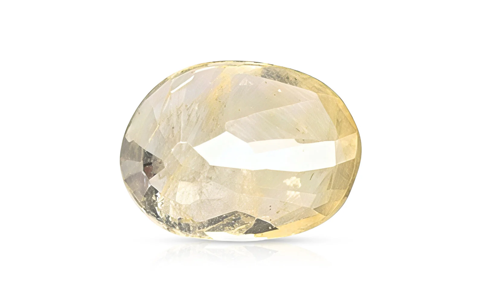 Yellow Sapphire (Pukhraj) – 3.9 Carat / 4.3 Ratti [R041] - Image 2
